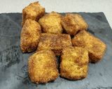 A picture of step 4 of Leche Frita.