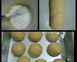 Foto langkah ke 6 dari resep Melonpan (Melon Bread), Roti Manis Jepang.