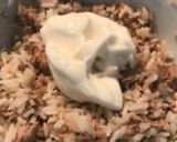 Tonhalas rizs recept fázis 4 fotója