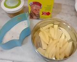 A picture of step 1 of French Fries.