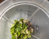 A picture of step 2 of Matar kulcha.