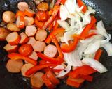 Foto del paso 2 de la receta: Pepito de carne de res salchicha alemana