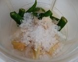 A picture of step 2 of Moong Dal Dhokla.