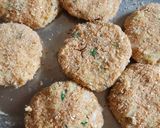A picture of step 3 of Lauki ki tikki.