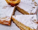 Foto del paso 4 de la receta: Torta de manzana fácil y económica, sin manteca ni aceite