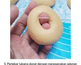 Foto langkah ke 5 dari resep Donat White Ring Susu.
