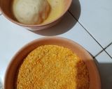 Foto langkah ke 5 dari resep Roti Goreng Isi Ayam (Donat Ayam) tanpa ulen.