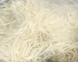 A picture of step 1 of Schezwan Egg Sausage Noodles.