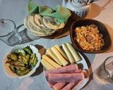 Foto del paso 3 de la receta: Pan pita con huevos para la once