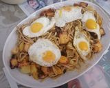 Foto del paso 1 de la receta: Gulas con rejos y huevos de codorniz