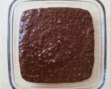 Foto del paso 5 de la receta: Brownies de avena bajas calorías.- Sin harina.- Súper FÁCIL