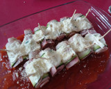 Foto del paso 3 de la receta: Rollitos de calabacín y bacon