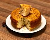 A picture of step 8 of Eggless Pineapple Tutty-Fruity Cake (without condensed milk and butter).