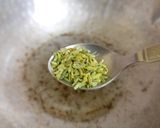 A picture of step 4 of Raw banana masala.