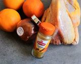 Narancsos gyöngytyúk-inspiráció Ma Petite cuisine familiale konyhájából recept fázis 1 fotója