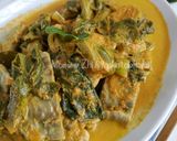 Foto langkah ke 4 dari resep Gulai Lobak Singgalang & tempe.