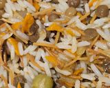 صورة لخطوة 6 من وصفة أرز عدس مع شعيرية وخضار