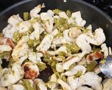 Une image de l'étape 2 de Poulet aux asperges.