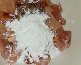 A picture of step 3 of Sweet & sour chicken.
