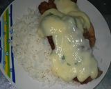 Foto del paso 4 de la receta: Churrasco con salsa de queso y arroz
