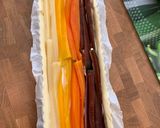 Une image de l'étape 3 de ☆Tarte Fine en Camaïeu de Carottes☆.