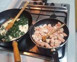 Foto del paso 6 de la receta Pasta con salsa de espinaca y pollo