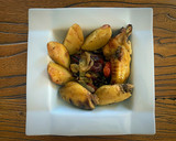 Foto del paso 9 de la receta: Alitas de pollo al horno con verduras
