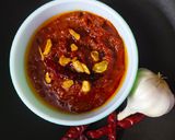 A picture of step 8 of Spicy Garlic Chutney.