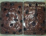 Foto langkah ke 6 dari resep Shiny Crust Fudgy Brownie.