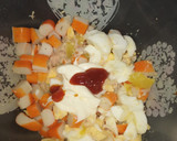 Foto del paso 2 de la receta: Ensalada de palitos de cangrejo