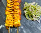 A picture of step 4 of Tandoori Mayonnaise Paneer Tikka.