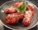 A picture of step 8 of Spicy Korean fried chicken.