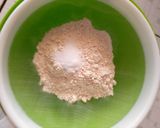 A picture of step 2 of Benne Wafers.