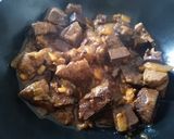 Foto del paso 4 de la receta: Hígado y sangre encebollados