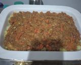 Foto langkah ke 6 dari resep Cheesy Bolognese Baked Potatoes.