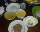 Foto langkah ke 1 dari resep My 1st perfect Zebra Cake.