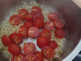 Paradicsomszószban sült mozzarella