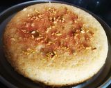 A picture of step 8 of Coconut semolina/basbousa cake.