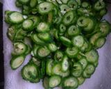 A picture of step 4 of BITTER GOURD(Karela) CRISPY VEGETABLE.