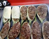 Foto del paso 5 de la receta: Berenjenas rellenas (para vegetarianos) 🍆😋