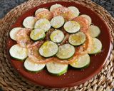 Foto del paso 4 de la receta Carpaccio de calabacín y tomate