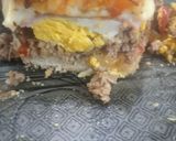 Foto del paso 7 de la receta: Pizza rellena de carne, huevos, jamón y muzzarella