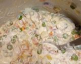 Vegán majonézes borsós tojásos saláta 1260 recept fázis 3 fotója