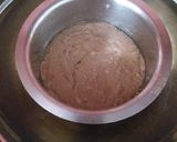 A picture of step 3 of Finger millet chocolate cake.