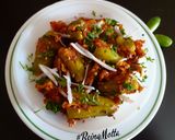 A picture of step 5 of Stuffed Ivy Gourd Subzi.