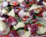 Foto del paso 7 de la receta: Ensalada de pulpo con mayonesa picante