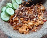 Foto langkah ke 4 dari resep Tempe Penyet Sambal Kencur.