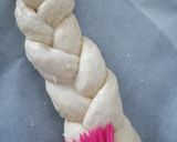 A picture of step 7 of Zopf bread.