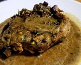 Foto del paso 9 de la receta: Chuleta de cerdo con salsa de cilantro cimarrón