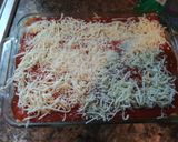 A picture of step 7 of Lasagna.